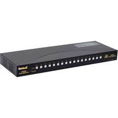 HCSC 1X2 hdmi splitter 1 input 2 output video switch 1x16 kvm hdmi switch 16 port usb automatic computer switch support 1080p