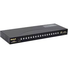 HCSC 1x2 Hdmi Splitter 1 Input 2 Output Video Switch 1x16 Kvm Hdmi Switch 16 Port Usb Automatic Computer Switch Support 1080p