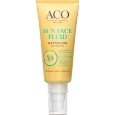 Oparfymerad - Pumpflaskor Solskydd ACO Sun Face Fluid Mattifying SPF50+ 40ml