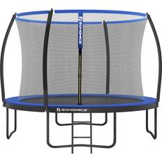 Tappeti elastici Songmics Trampolino Elastico, Nero Blu 305 cm