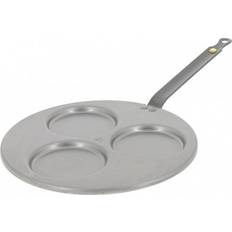 Gusseisen-Kochfeld Crêpes- & Pfannkuchenpfannen De Buyer Mineral B Element Triblinis 27 cm