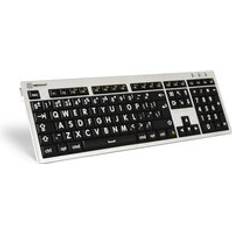 LogicKeyboard XLPrint ALBA White on