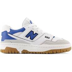 New Balance Multicoloured Trainers Children's Shoes New Balance Big Kid's 550 - Brighton Grey with Blue Agate