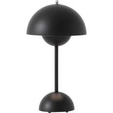 Dimbar Belysning &Tradition Flowerpot VP9 Matt Black Bordlampe 29.5cm