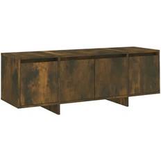 Tre TV-benker vidaXL 813050 Smoked Oak TV-benk 120x40.5cm