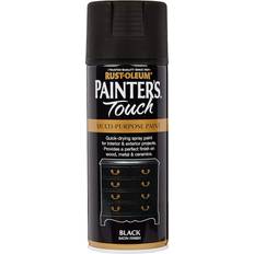 Painter's Touch Spray Paint Satin Black 400ml