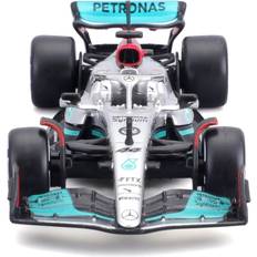 1:43 Model Kit BBurago Mercedes 2022 W13 E Performance No.44 Lewis Hamilton 1:43