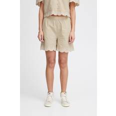 Ichi Dam Shorts Ichi Ihsaidi SHO Dam Casual Shorts - Oxford Tan
