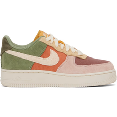 Mujer - Multicolor Zapatos Nike Air Force 1 '07 Low W - Oil Green/Pale Ivory