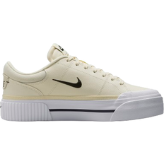 Nike Beige - Dame Sko Nike Court Legacy Lift W - Pale Ivory/Muslin/White/Black