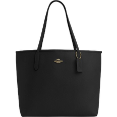 Coach deals City Tote Monogram Graphite Black