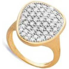 Diamante - Oro Anillos Marco Bicego Lunaria Alta 18ct Yellow White Gold 0.93ct Diamond Ring