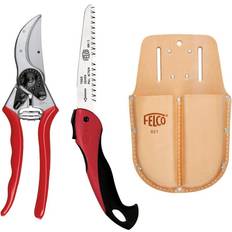 Felco Model 2 secateurs with folding saw + double holster
