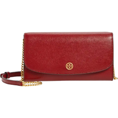 Tory Burch Red Crossbody Bags Tory Burch Robinson Chain Wallet - Bricklane