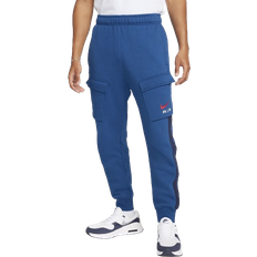 Nike Men's Air Fleece Cargo Pants - Court Blue/Obsidian