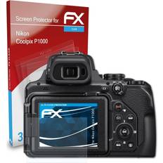 atFoliX 3x Screen Protection Film Nikon Coolpix P1000
