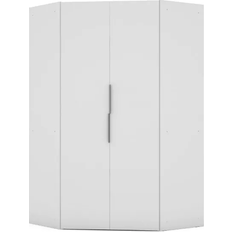 Manhattan Comfort Mulberry 2.0 White Wardrobe 65.9x81.3"