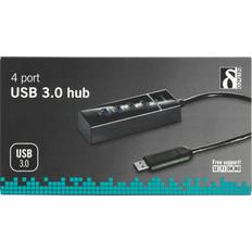 USB-hubbar Deltaco UH-475