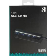 USB-hubber Deltaco UH-481