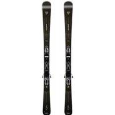 149 cm Skis de descente Rossignol Nova 6 Xpress Alpine Ski With Blindings - Black