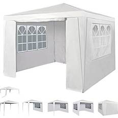 Gazebo with 4 Side Panels, Party Tent Marquee
