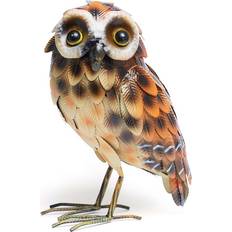 Aamen 36cm Decorative Owl Metal Ornaments Sculpture