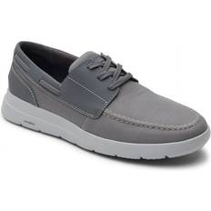 Rockport Boat Shoes Rockport Mens Truflex Cayden Boat Shoes Grey 10.5M