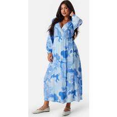 Kasjmir Kjoler Selected Femme Slfsusie Ankle Wrap Dress Cashmere Blue