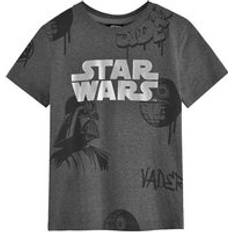 Star Wars Darth Vader T-Shirt Grey 4-5