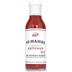 Natural Ketchup & Mustard Yo Mama's Foods Spicy Ketchup 14oz