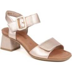 Remonte Slippers & Sandals Remonte Leather Heeled Sandals D1K51-31 - Rose Gold