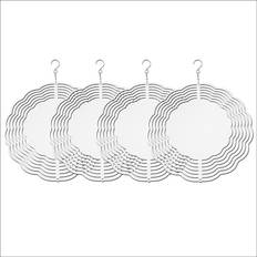 Garden & Outdoor Environment Spactz 8 Inch Sublimation Wind Spinner Blanks 3D