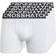 Crosshatch Astral Boxers 5pk Grey Marl Grey Marl