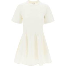 Moncler Donna Vestiti Moncler Women's T-Shirt Dress - White