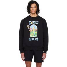 Casablanca Jumpers Casablanca Black 'Le Jeu Coloré' Sweatshirt LE JEU COLORE