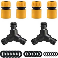 Hose Connectors on sale YAAVAAW Garden Hose Connector 6-pack