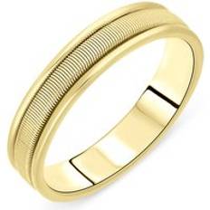 Unisexo Anillos Marco Bicego Uomo 18ct Yellow Gold Unisex Thin Ring