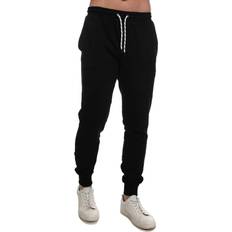 Pants & Shorts Ben Sherman Target Print Jog Pant in Black Cotton