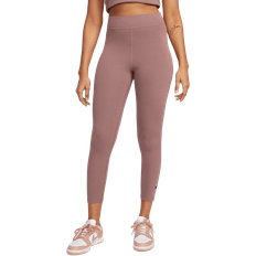 Nike Women Classic High waisted 7/8 leggings - Smokey Mauve/Black