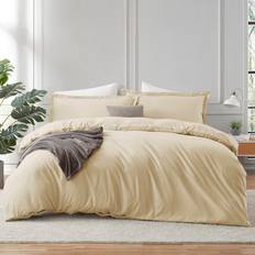 Textiles Hearth & Harbor Beige Cream Duvet Cover