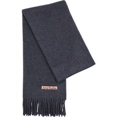 Acne Studios Scarfs Acne Studios Canada Wool Scarf - Purple