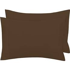 Square Pillow Cases Royale Linens Queen 2 Pillow Case Brown