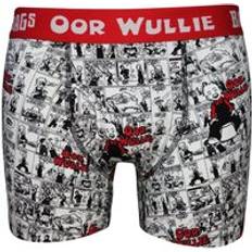 Bawbags Men's Original Oor Wullie Annual Boxers Base Layer White