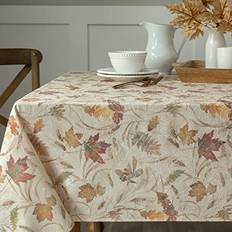 Textiles Benson Benson Natures Leaves Jacquard Tablecloth