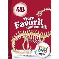 Mera favorit matematik elevpaket Mera Favorit matematik 4B Elevpaket Tryckt bok Digital elevlicens 12 mån (Häftad)