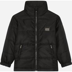 Dolce & Gabbana Jacken Dolce & Gabbana Nylon jacket with logo tag