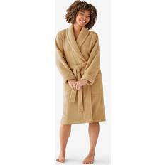 Women - Yellow Robes The Company Store Women's Short Robe Yellow, Cotton, Turkish Cotton The Company Store