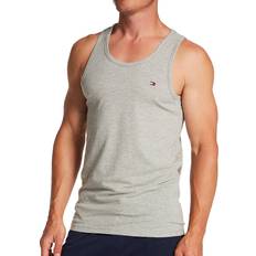 Tommy Hilfiger Men Tank Tops Tommy Hilfiger Men's Heritage Cotton Stretch Tank Top in Gray 09T4137 HisRoom.com