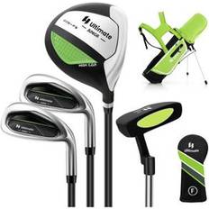 Costway Junior Complete Golf Club Set Right Hand with Kids-Green
