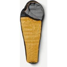 FORCLAZ Trekking Sleeping Bag MT900 5°c Down Black/honey Yellow